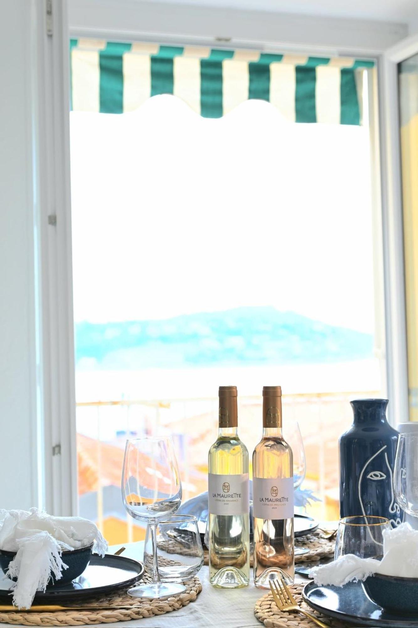 The Seaside Serenity - Calm & Charming Bay View Flat - Heart Of Villefranche Εξωτερικό φωτογραφία